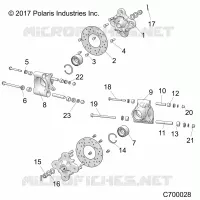 SUSPENSION, REAR CARRIER
