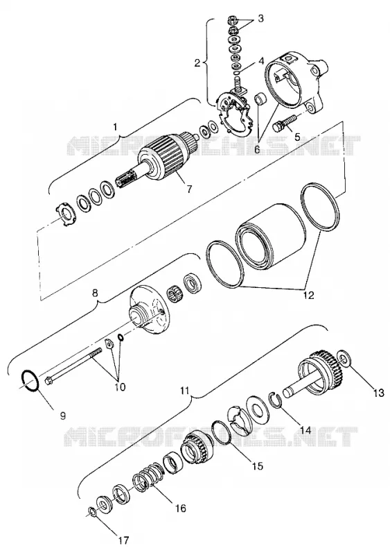 STARTING MOTOR