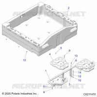 REAR BODYWORK RACK AND BOX SIDE RAILS