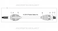 DRIVE TRAIN, REAR DRIVE SHAFT