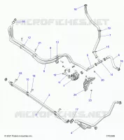 COOLING ROUTING MANIFOLD