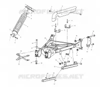 REAR SWING ARM   SHOCK