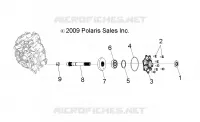 DRIVE TRAIN, MAIN GEARCASE OUTPUT SHAFT