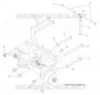 DRIVE TRAIN, MID GEARCASE MOUNTING