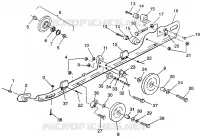 RAIL MOUNTING (SUSPENSION) ULTRA SPX 0975678, ULTRA SPX SE H975678 AND EURO (4939533953B012)
