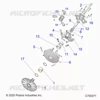 DRIVE TRAIN, PRIMARY CLUTCH