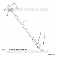 DRIVE TRAIN, REAR PROP SHAFT