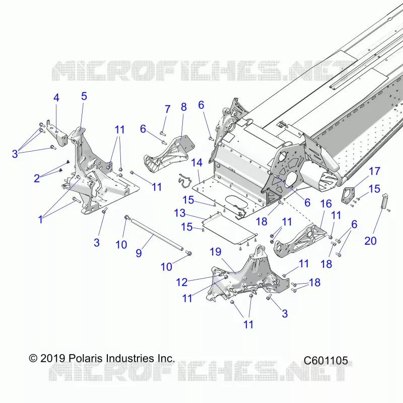 CHASSIS, BULKHEAD ASM.