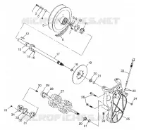 DRIVE TRAIN 700 XC 0981766 AND EUROPEAN 700 XC E981766 (4944154415B010)