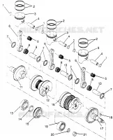 PISTON   CRANKSHAFT 600 XCR SP 0965677 AND EUROPEAN 600 XCR SP E965677 (4932063206D004)