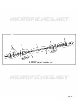 DRIVE TRAIN, FRONT HALF SHAFT