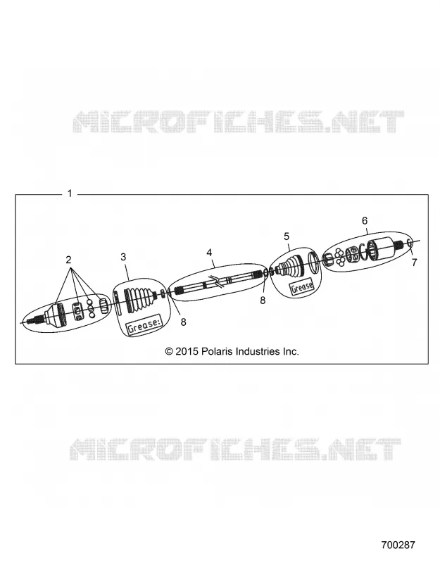 DRIVE TRAIN, FRONT HALF SHAFT
