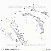 REAR BODYWORK FENDERS