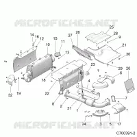 ENGINE, EXHAUST SYSTEM