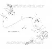 PARKING BRAKE BRAKE ASM.