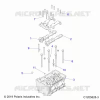 ENGINE, CYLINDER HEAD