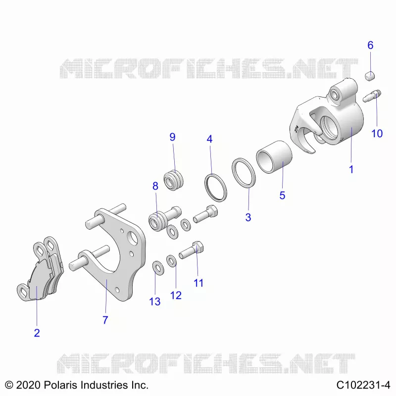 FRONT BRAKE CALIPER