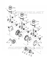CRANKSHAFT   PISTON  SLT 750 B954170 (4930563056C002)