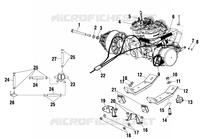 ENGINE MOUNTING