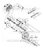GEARCASE ASSEMBLY SPORTSMAN 4X4 / W938039 (4926382638033A)