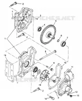WATER PUMP ULTRA TOURING 0975378 AND EUROPEAN ULTRA TOURING E975378 (4938133813C013)