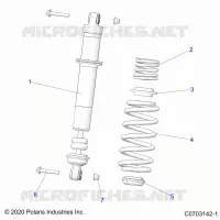 REAR SUSPENSION SHOCK