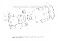 REAR BRAKE CALIPER