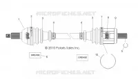 DRIVE TRAIN, FRONT DRIVE SHAFT
