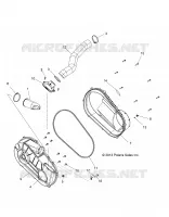 DRIVE TRAIN, CLUTCH COVER AND DUCTING