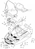 HOOD ULTRA TOURING 0985378 AND EUROPEAN ULTRA TOURING E985378 (4943404340A013)