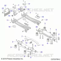 SEAT MOUNTING, FRONT