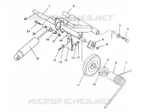 REAR TORQUE ARM 500 EFI / 0930674 AND  500 EFI SKS / 0930574 (4922962296022A)