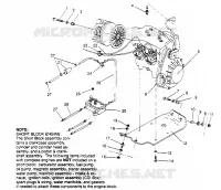 ENGINE MOUNTING  TRAIL 0952761, TRAIL DELUXE 0952262,   AND EUROPEAN TRAIL (4928862886C009)