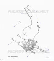 DRIVE TRAIN, FRONT GEARCASE MOUNTING