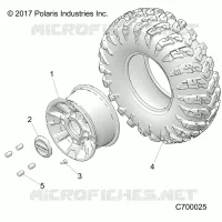 WHEELS, FRONT