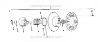 DRIVEN CLUTCH WIDETRAK (4921302130028A)