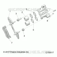 FRONT BRAKE CALIPER