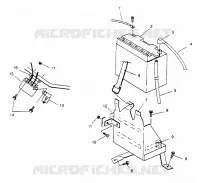 BATTERY BOX  500 EFI 0952774, EFI SKS 0952574,   EFI SKS PT 0952974, AND EU (4929052905C008)