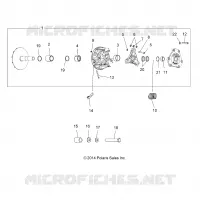 DRIVE TRAIN, PRIMARY CLUTCH