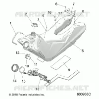 FUEL SYSTEM, FUEL TANK ASM.