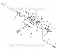 REAR TORQUE ARM WIDETRAK GT 0972061 AND EUROPEAN WIDETRAK GT E972061 (4938173817B008)