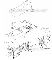 SEAT   GAS TANK ASSEMBLY XLT 0950756, XLT SKS 0950556,  XLT SKS EURO E950 (4928842884A008)