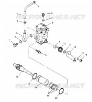 OIL PUMP ASSEMBLY 4X4 300 W948130 (4926762676D003)