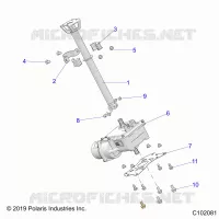 STEERING, STEERING POST  ASM.