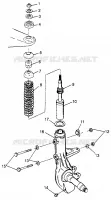 STRUT SPORT 400L W97BA38C AND TRAIL BLAZER W97BA25C (4940124012B003)