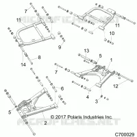 REAR SUSPENSION CONTROL ARMS
