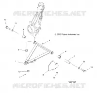 SUSPENSION, A-ARM AND STRUT MOUNTING