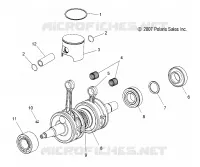 PISTON   CRANKSHAFT