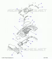 REAR BODYWORK RACK
