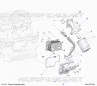 ENGINE, DIPSTICK & OIL FILTER